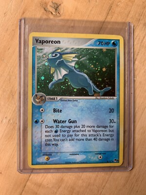Pokemon TCG English Card Pop Series 3 Vaporeon 6/17 Holo Rare | eBay Pokemon TCG English Card Pop Series 3 Vaporeon 6/17 Holo Rare | eBay