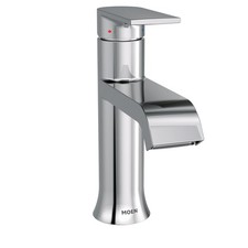 Moen 6702 Chrome One-Handle Bathroom Faucet - Slight Wear