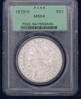 1879-S Morgan Silver Dollar PCGS MS-64