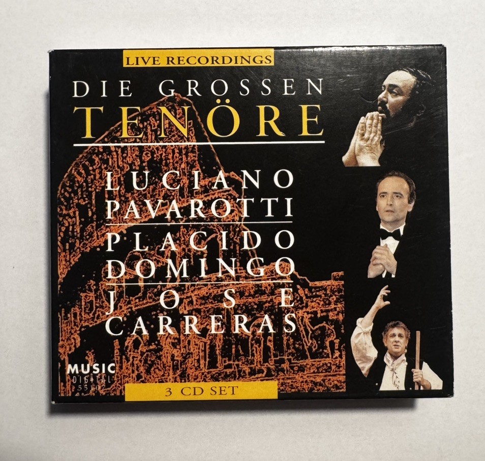 Die großen Tenöre 3 CD Set - Luciano Pavarotti | Placido Domingo | Jose Carreras