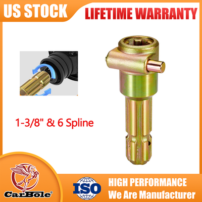 #ad Upgraded PTO Extender Adapter for Tractor 1 3 8quot; amp; 6 Spline Female amp; Male US $37.99