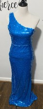 NWT Fashion Nova Luxe The Britney Sequin Gown Size Small