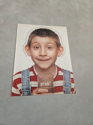 TPEEP452 MAGAZINWERBUNG 11X8'' HAB MILCH? - ERIK PER SULLIVAN. 