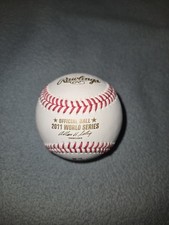 Jason Motte signed OML 2011 World Series baseball Cardinals 