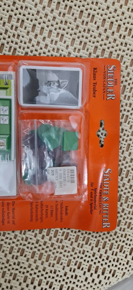 Die Siedler von Catan Städte+Ritter Die Erweiterung 5 und 6 Spieler.NEU+OVP Holz - Bild 2 von 4