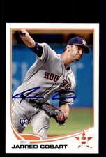 Signed Baseball Card Auto Jarred Cosart 2013 Topps Update #US211 Houston Astros