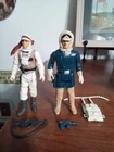 Vintage Star Wars 1980 Hoth Luke Skywalker & Han Solo Figures Complete HK *READ*