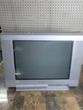 Sony Trinitron KV-20FS100 Retro Gaming CRT TV Component Tested DAMAGED HOUSING