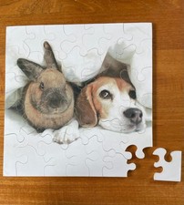 NEW Handmade wooden puzzle 12x12 30 pieces Can also make custom w/your pic