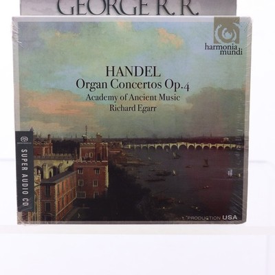 Organ Concertos Op 4 Richard Egarr (SACD) Harmonia Mundi New Sealed