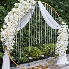 24 Pcs 39 Inch Clear Acrylic Crystal Garland Strands