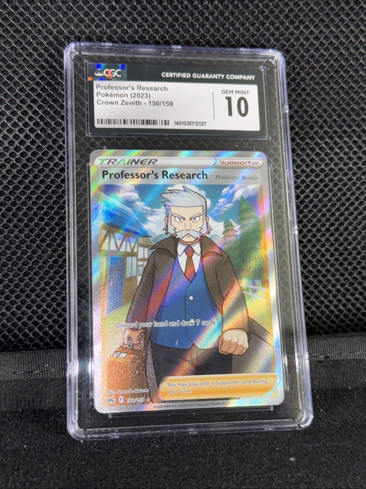 Pokémon TCG Professor's Research 2023 Crown Zenith 150/159