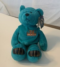 Limited Treasures Miami Dolphins 13 Dan Marino Plush Bear  With Tags  1998
