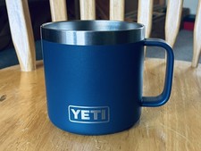 YETI 14 oz Rambler Mug Stainless Steel Dark B...