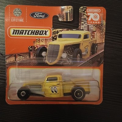 Matchbox 1935 '35 Ford Pickup gelb Mooneyes Oldtimer MBX Metro 47/100 OVP