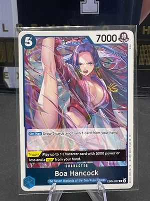 Boa Hancock - EB04-027 The Azure Sea s Seven Foil (R) Rare