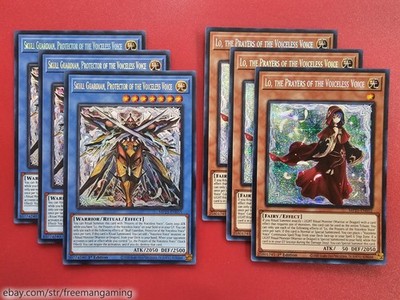 Yugioh Voiceless Voice Deck 40 Card Lo Skull Guardian Prayers Tournament  Ready | eBay