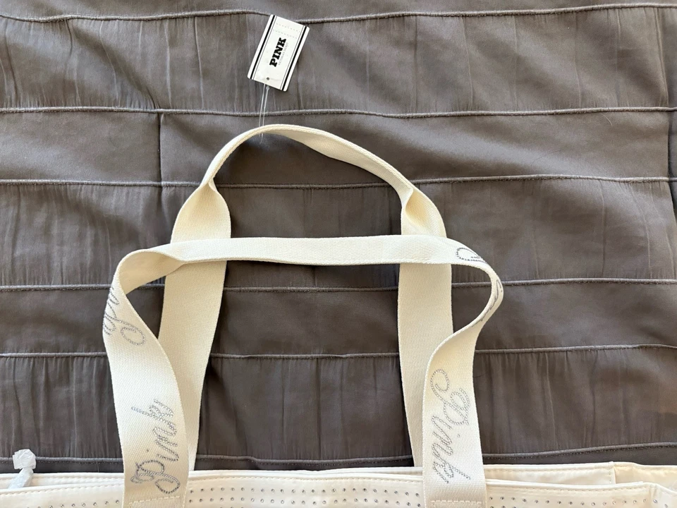 Bolsa tote Victoria's Secret rosa Bling - Nova com etiquetas - Imagem 3 de 4