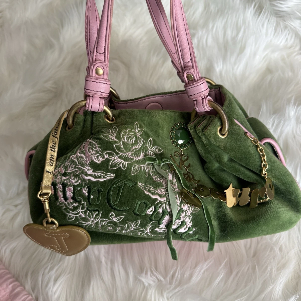 Juicy Couture Shoulder Bag Green Bags & Handbags for Women for
