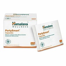 2 Box X Himalaya Party Smart Capsules 25 Cp relieves aftereffects of ALCOHOL F/S