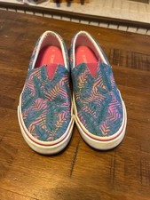 TOMS Z4159 Womens Sunset Multi Alpargata Fenix Slip-On Size 8