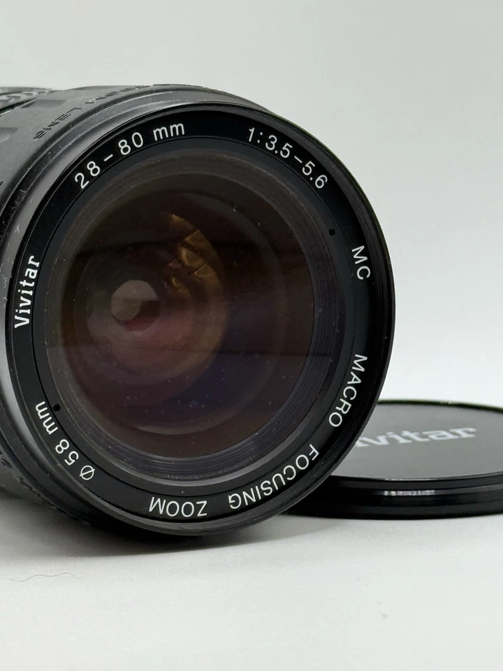 28-80mm f/3.5-5.6 MC Macro Zoom Lens 58mm Thread Tested WORKING ✔️✔️ - Image 3 of 4