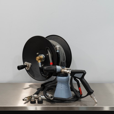 #ad MTM Complete Pressure Washer Upgrade Kit 50#x27; Hose Reel $469.00