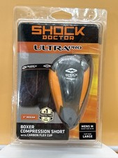 Shock Doctor UltraPro Bokserki kompresyjne krótkie męskie M Carbon Flex Cup 32-34 rozm.