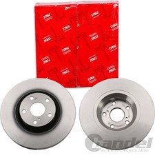2X TRW BREMSSCHEIBEN 320mm BELÜFTET VORNE PASSEND FÜR TOYOTA AVENSIS VERSO |
