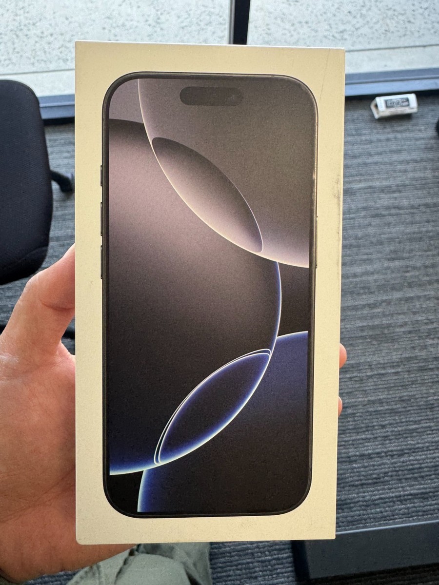 Apple iPhone 16 Pro - 256 GB - Black Titanium (Unlocked) for sale
