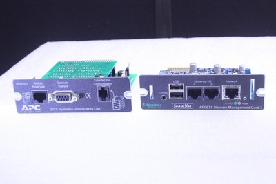 2x SCHNEIDER APC UPS SYCC UPS 885-6625C/5 AP9631  Management Modules  SKU 223689