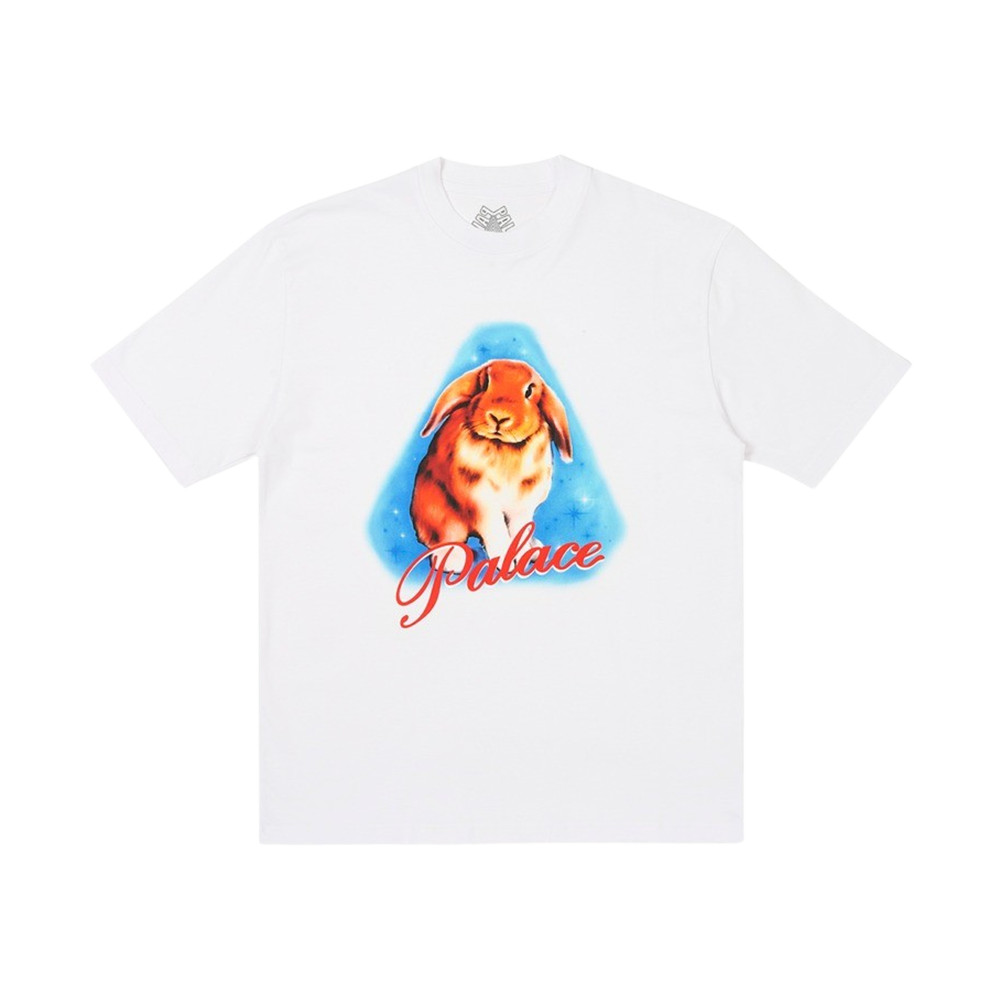 Palace Bunny T-Shirt White 24SS