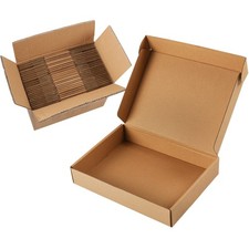 Brown Cardboard Corrugated Boxes 11x8x2 30 Pack Shipping Mailing
