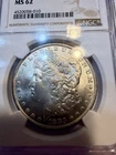 1883-O $1 Morgan Silver Dollar ANACS MS62 Old Small Holder BU Uncirculated
