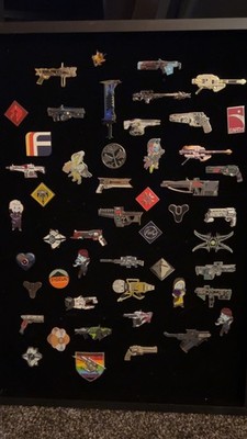 Bungie Destiny 2 Collectible Pins Official and Fan Made (Open to Offers)