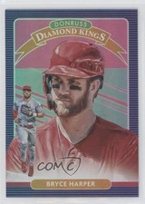 2020 Panini Donruss Diamond Kings Holo Pink Bryce Harper #24 n1u