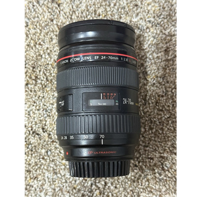 Canon EF 24-70mm f/2.8L USM Zoom Lens Auto & Manual Focus 77mm Canon EF Mount
