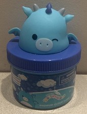 Squishmallows Premium Scented Cloud Slime  Tatiana The Dragon Charm  Glitter
