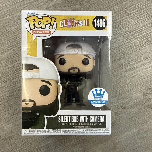 Silent Bob With Camera Funko Pop! Movies #1483 Clerks III Funko Shop Exclusive