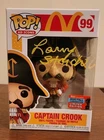 Larry Storch Signed McDonalds Captain Crook Funko Pop Ad Icons 99 F Troop Legend