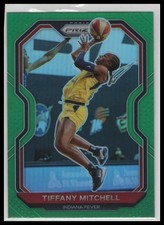 2021 Panini Prizm WNBA Tiffany Mitchell Green #74 Indiana Fever
