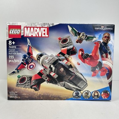LEGO Marvel Captain America vs Red Hulk Battle Super Hero 76292 Brand New Sealed
