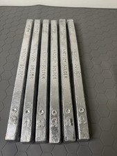 6 Bars 18lb 15oz Total Alpha Sn10 /Pb90 Tin/Lead High-Temperature Solder