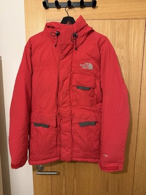 The North Face Summit Series Baltoro Puffer 700 Down Jacket Red Small Vintage
