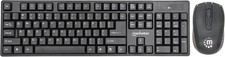 Manhattan Wireless Keyboard And Optical Mouse Set 178990 
