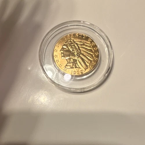 Indian Head 1925 $2.50 Gold Quarter Eagle US Coin Uncertified