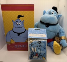 Disney Scentsy Buddy Aladdin Genie Plush W/Box  New Scent Pack Three Wishes