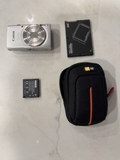 Canon PowerShot ELPH 180 Silver Digital Camera 20MP 8X Zoom