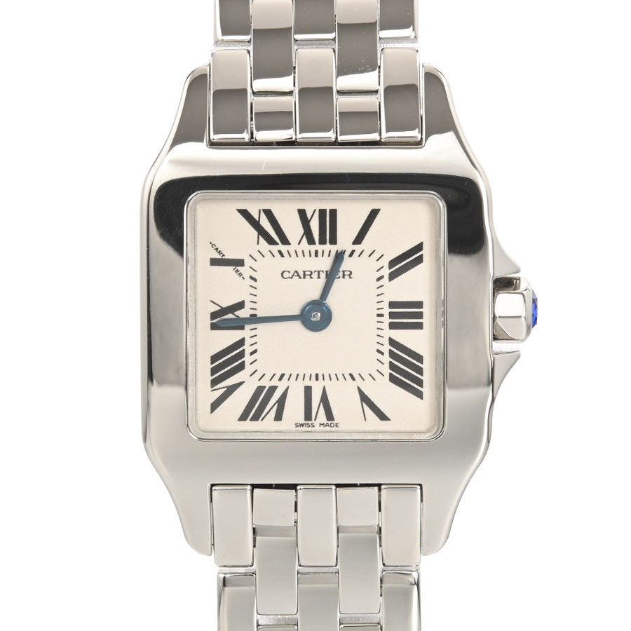 CARTIER Santos Dumoiselle W25064Z5 Watches / white quartz Women