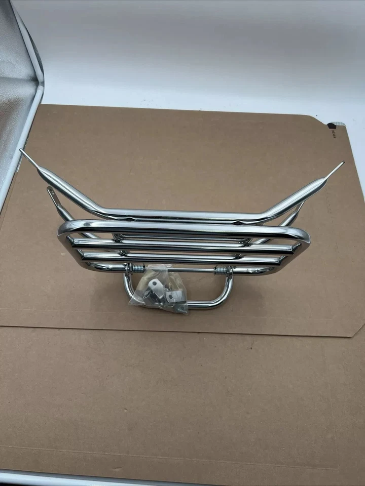 Piaggio Vespa ET ET2 50 ET4 125 - Gepäckträger vorn chrom - original NOS (22) - Bild 2 von 4